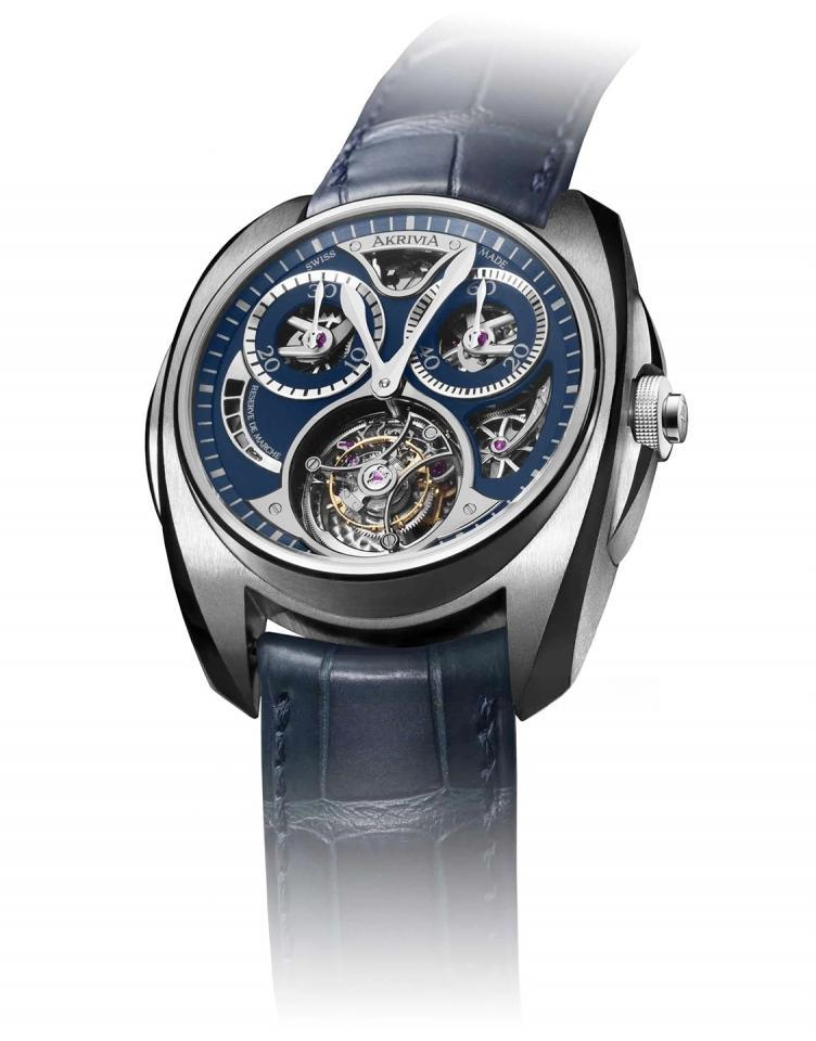 AKRIVIA （Tourbillon Chronographe Monopoussoir） FIRST GENERATION