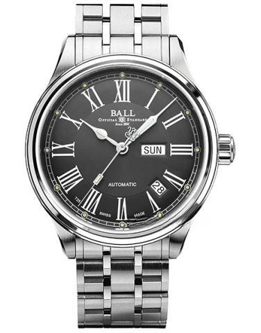 BALL WATCH NM1058D-S4J-GY Trainmaster