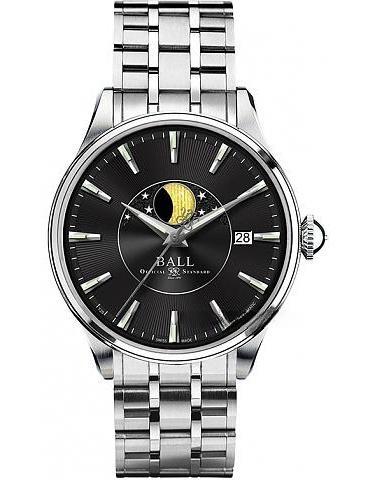 BALL WATCH NM3082D-SJ-BK Trainmaster