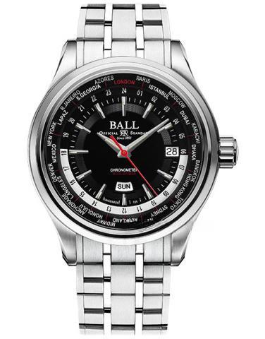 BALL WATCH GM2020D-S3A-BK Trainmaster