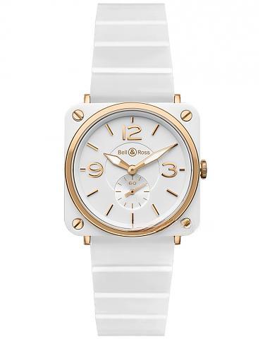 BELL & ROSS （BR S PINK GOLD&WHITE CERAMIC） INSTRUMENTS