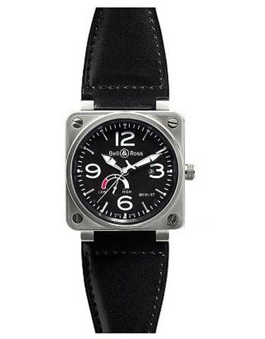 BELL & ROSS BR 01-97 Steel Black INSTRUMENTS