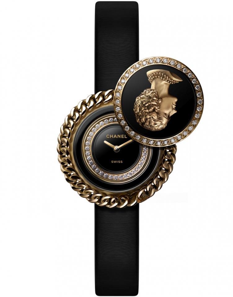 CHANEL （Mademoiselle Privé Bouton Gabrielle 腕錶） MADEMOISELLE PRIVÉ