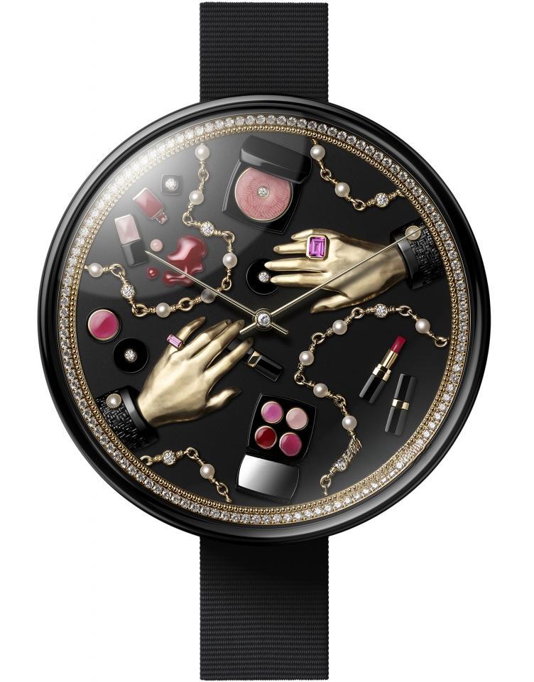 CHANEL （Mademoiselle Privé Pincushion "Beauty Art"腕錶） MADEMOISELLE PRIVÉ