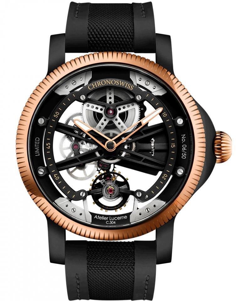 CHRONOSWISS CH-3715R-BK SKELTEC