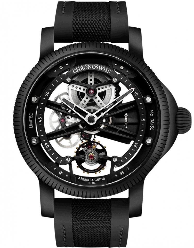 CHRONOSWISS CH-3715M-BKBK SKELTEC