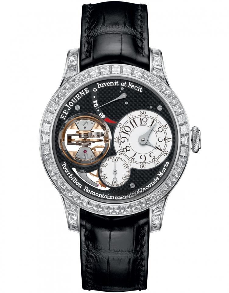 F.P.JOURNE tourbillon souverain set with diamonds 珠寶錶