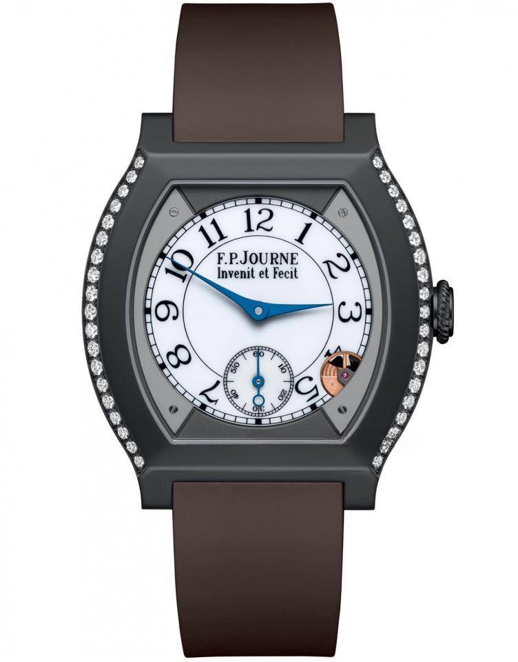 F.P.JOURNE élégante 40 mm titalyt® 2 rows of diamonds ELEGANTE