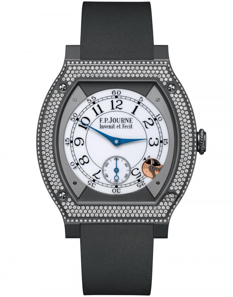 F.P.JOURNE élégante 48 mm titalyt® set with diamonds ELEGANTE