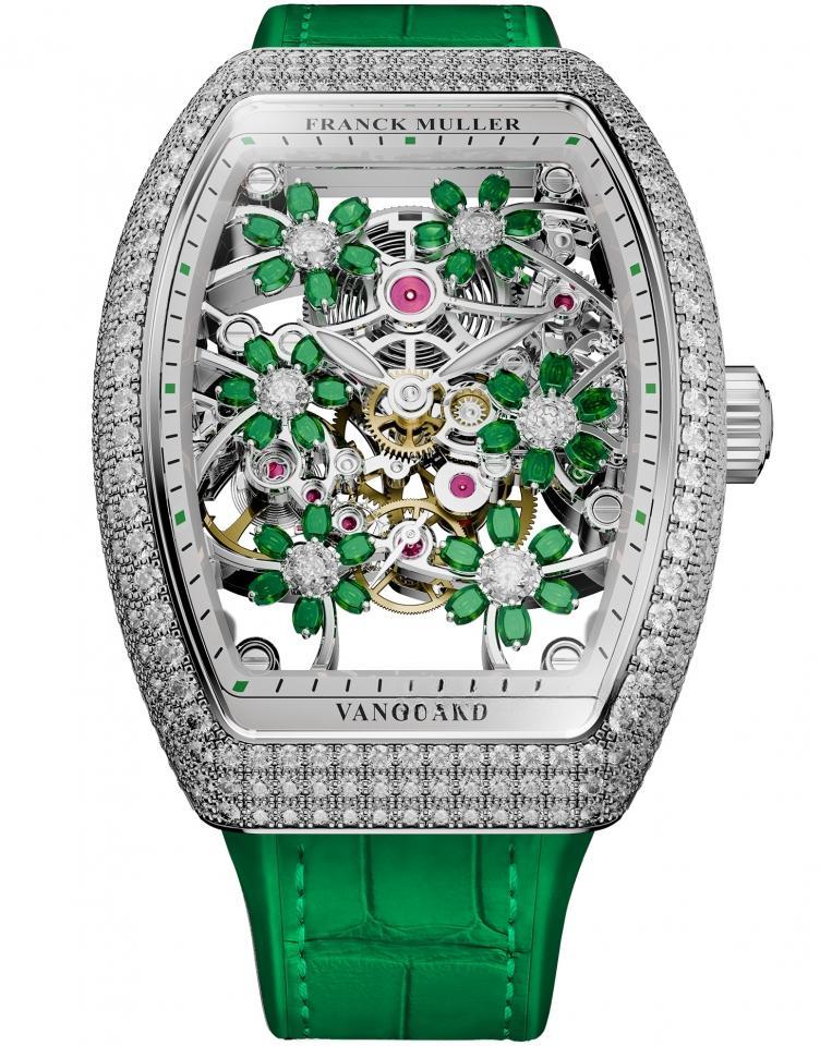FRANCK MULLER V32 S6 SQT CURVEX CUT FLOWER SA D OG VANGUARD