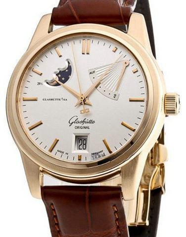 GLASHÜTTE ORIGINAL 39-44-03-11-04 參議員