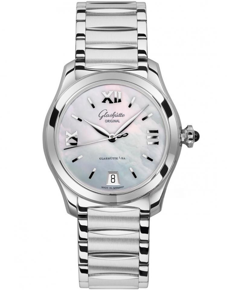 GLASHÜTTE ORIGINAL 1-39-22-08-02-34 女錶