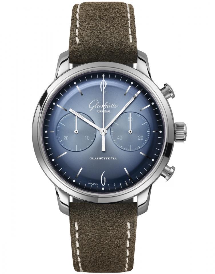 GLASHÜTTE ORIGINAL 1-39-34-04-22-04 復古