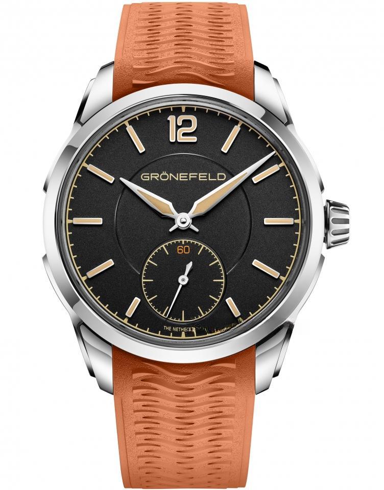 GRÖNEFELD （orange-strap-br-with-br-stainless-steel-inserts） 1969 DELTAWORKS