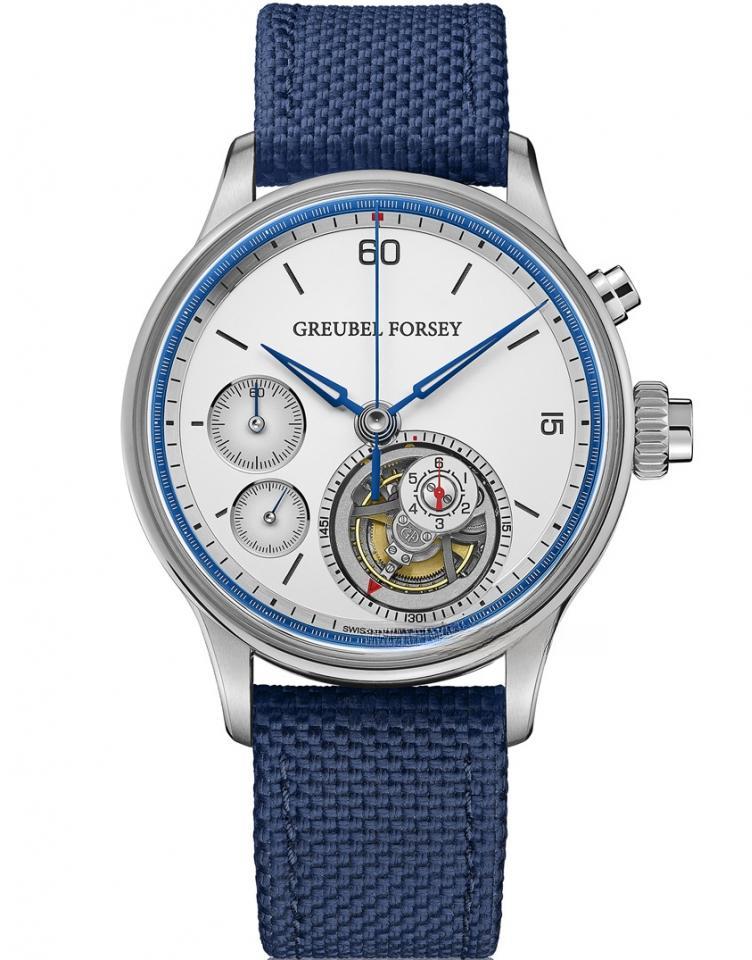 GREUBEL FORSEY Nano Foudroyante White Gold Nano Foudroyante