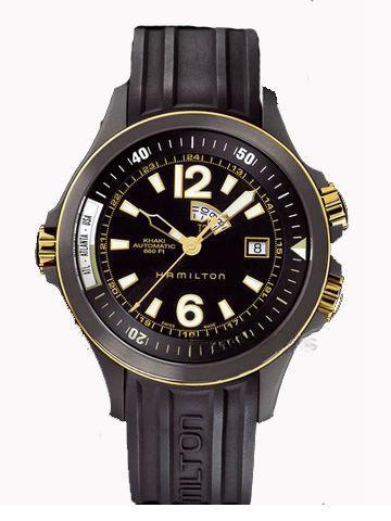HAMILTON H77575335 卡其海軍