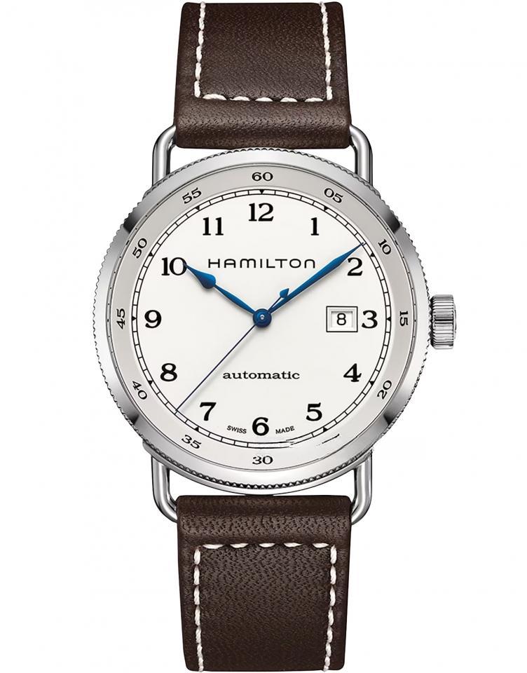 HAMILTON H77715553 卡其海軍