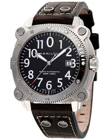 HAMILTON H78555533 卡其海軍