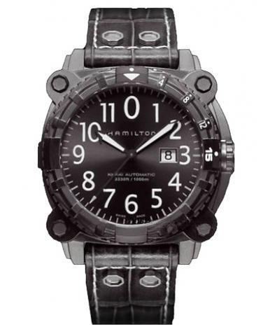 HAMILTON H78575393 卡其海軍