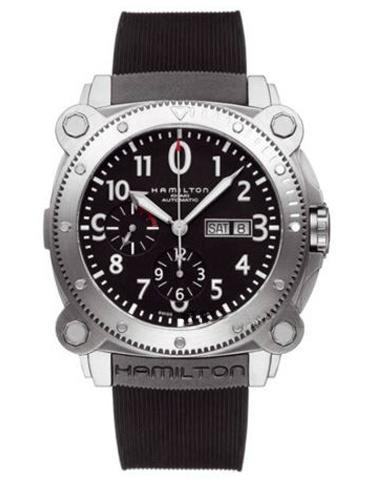 HAMILTON H78616333 卡其海軍