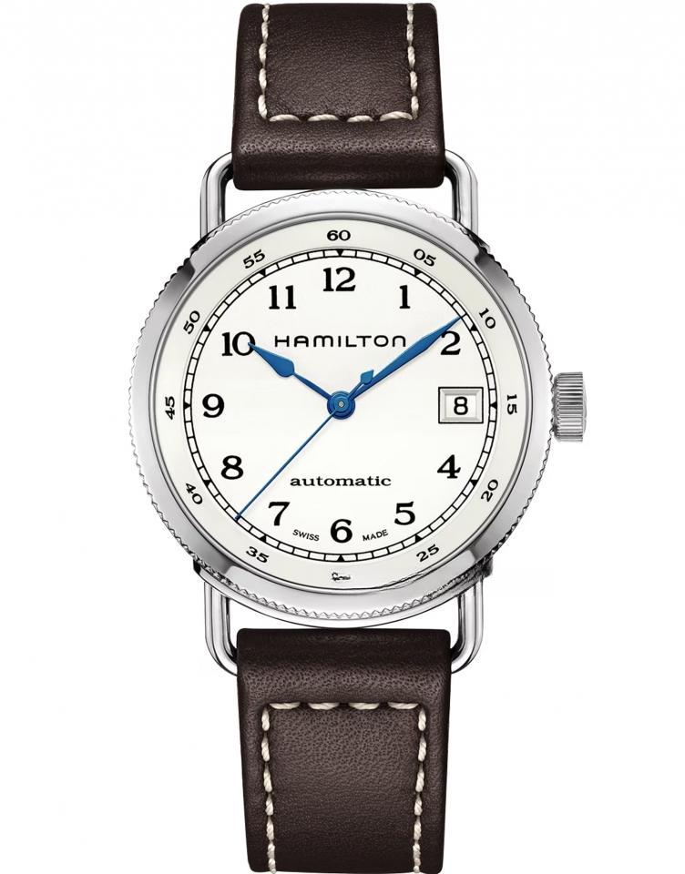 HAMILTON H78205553 卡其海軍