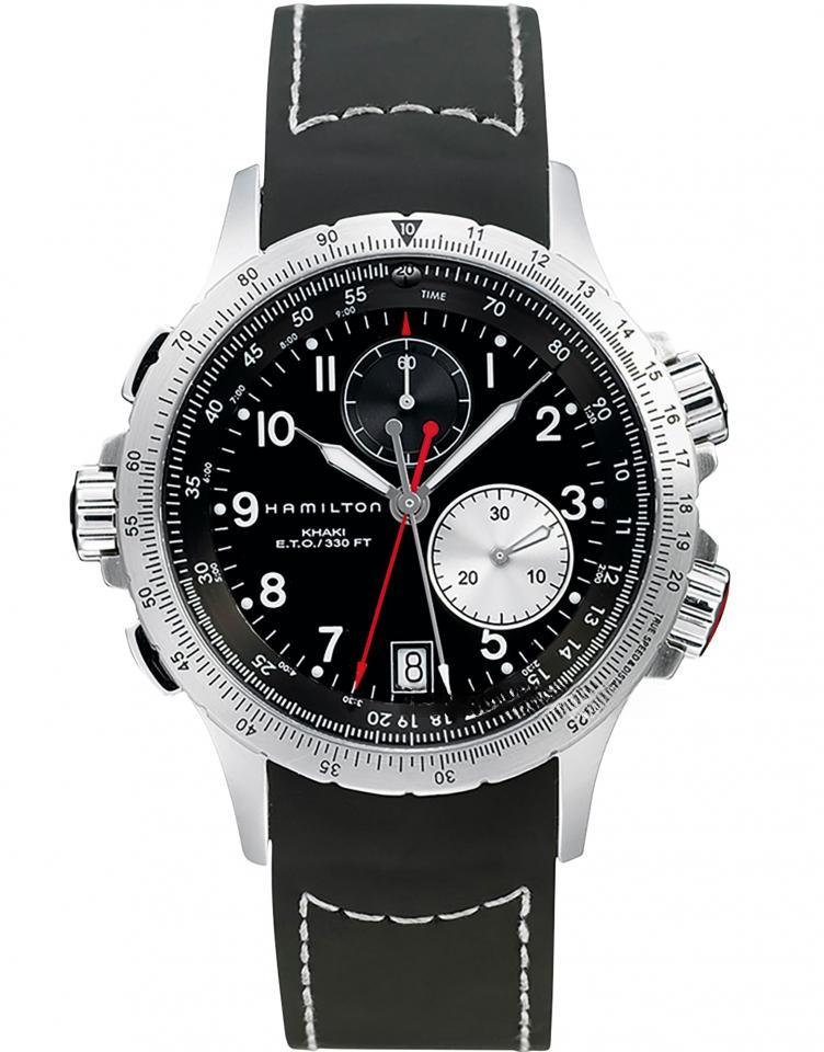 HAMILTON H77612333 卡其航空