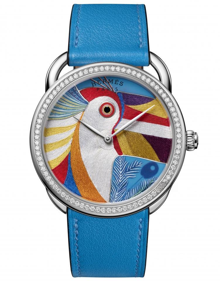 HERMES （Toucans de Paradis絲線工藝） ARCEAU