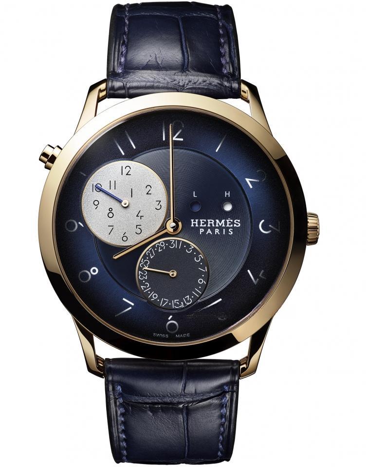 HERMES （Slim d’Hermès GMT） Slim dʼHermès