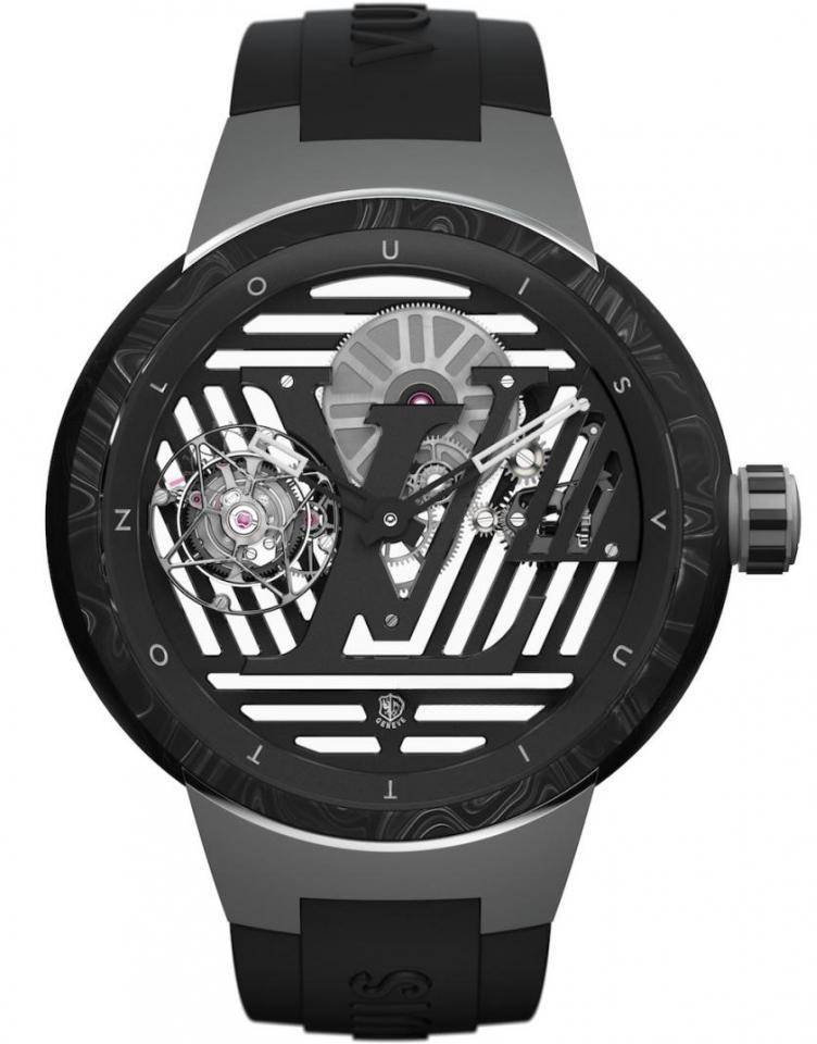 LOUIS VUITTON （TAMBOUR CURVE FLYING TOURBILLON） TAMBOUR