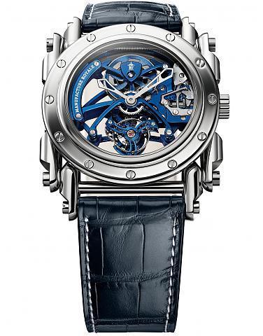 MANUFACTURE ROYALE （SKELETON TOURBILLON BLUE STEEL） ANDROGYNE