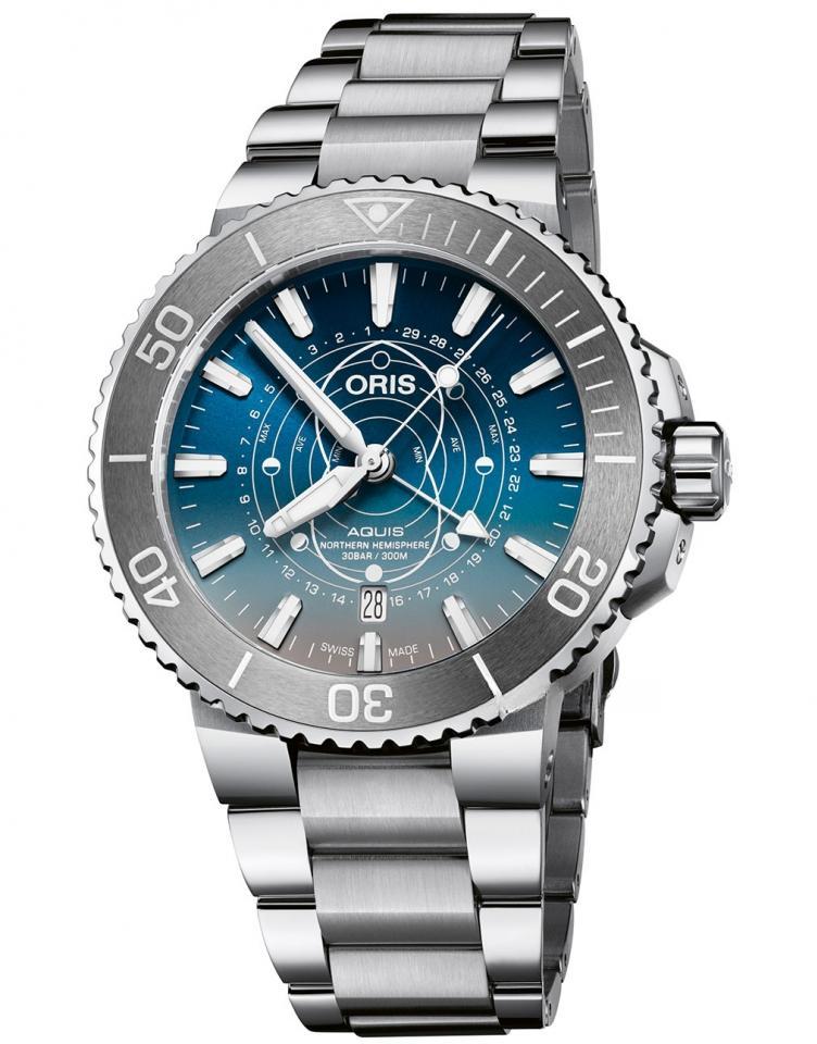 ORIS 01 761 7765 4185-Set AQUIS