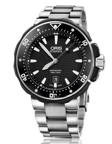 ORIS 01 733 7682 7154-07 8 26 75PEB PRODIVER