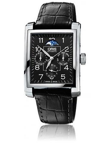 ORIS 01 582 7658 4034-07 8 23 82 RECTANGULAR