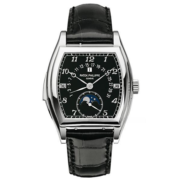 PATEK PHILIPPE 5013G白金 黑盤 超級複雜功能時計