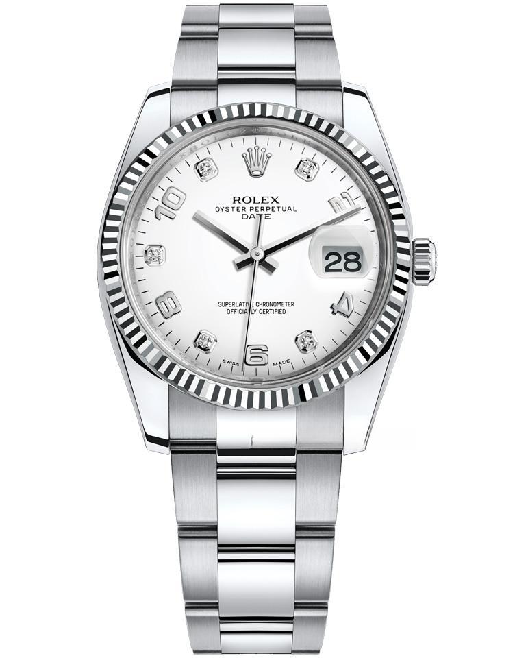 ROLEX 115234-0010 蠔式恒動日誌型