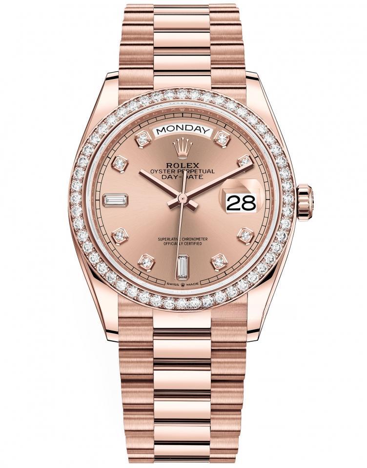 ROLEX 128345RBR-0009 DAY-DATE
