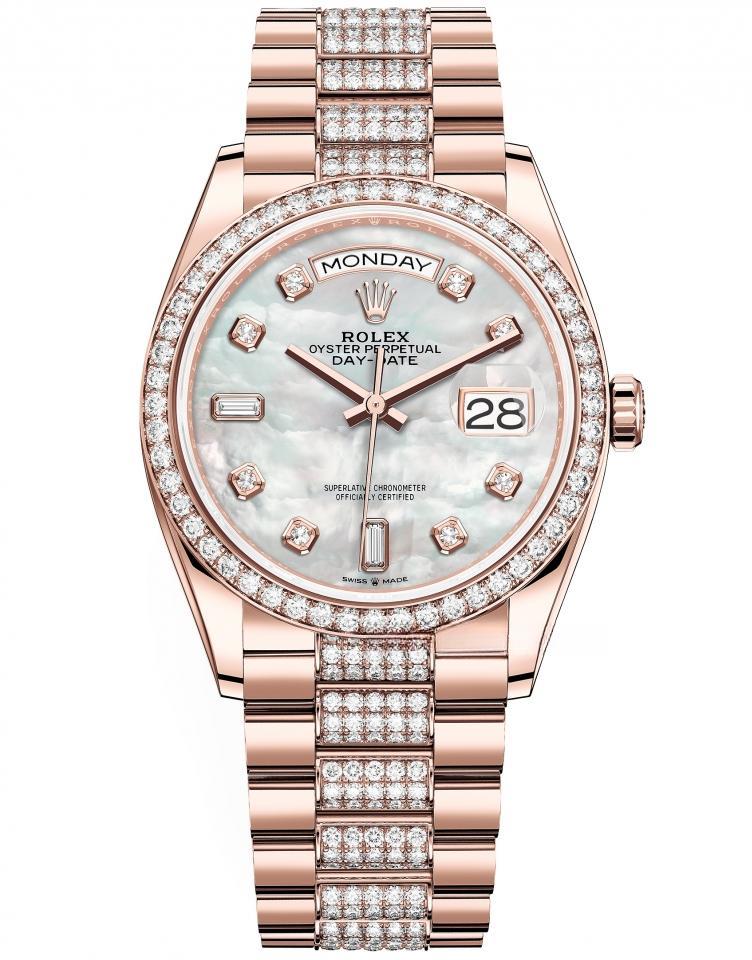 ROLEX 128345RBR-0030 DAY-DATE