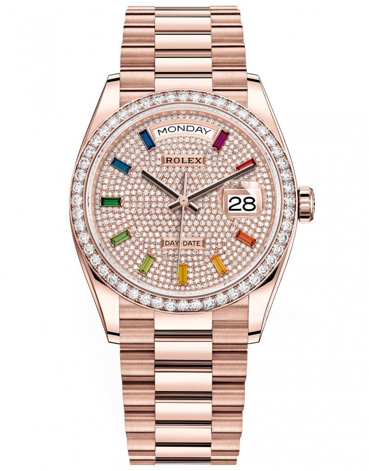 ROLEX 128345RBR-0042 DAY-DATE
