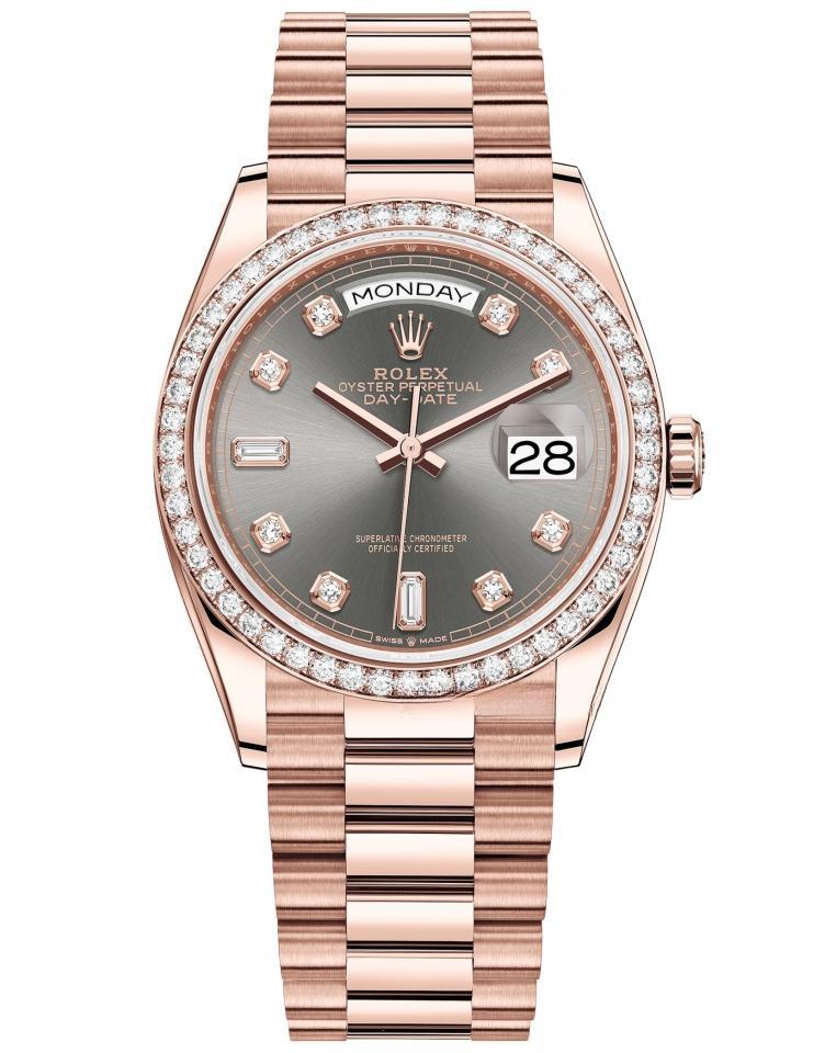 ROLEX 128345RBR-0052 DAY-DATE