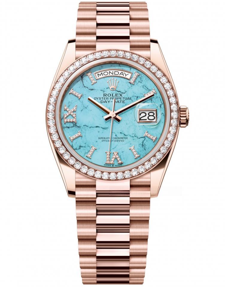 ROLEX 128345RBR-0064 DAY-DATE