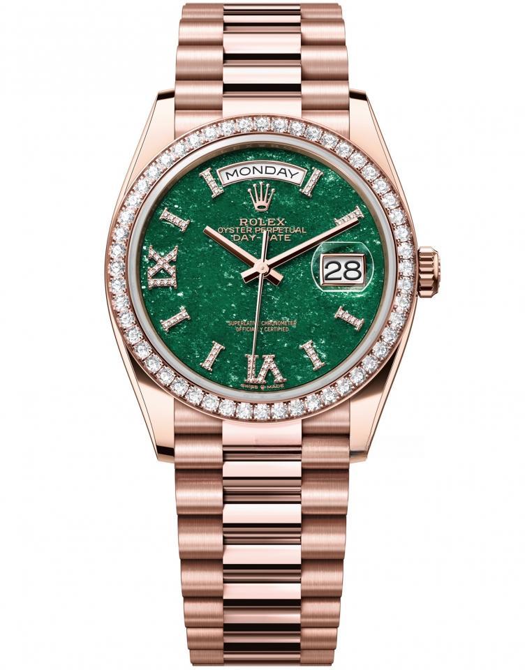 ROLEX 128345RBR-0068 DAY-DATE