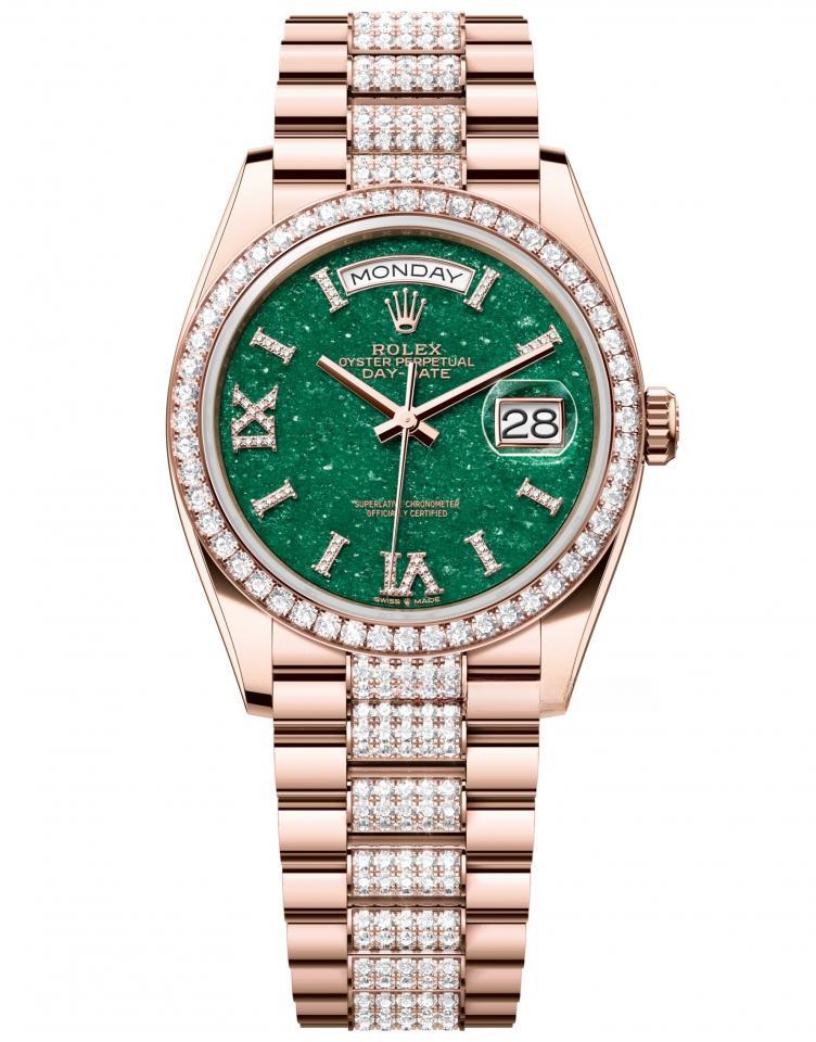 ROLEX 128345RBR-0069 DAY-DATE