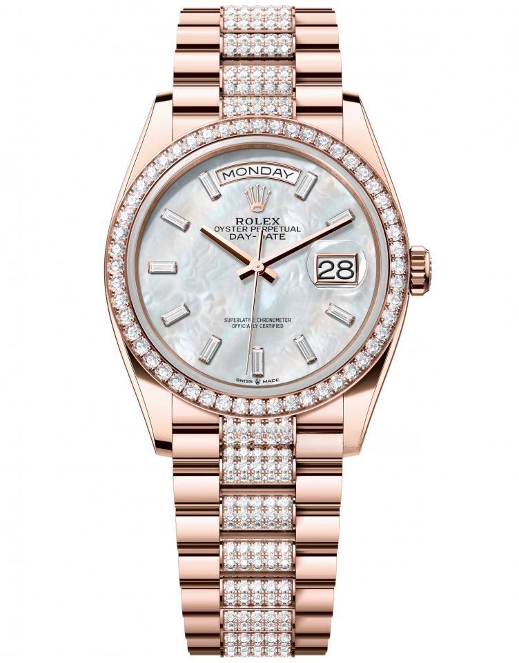 ROLEX 128345RBR-0078 DAY-DATE
