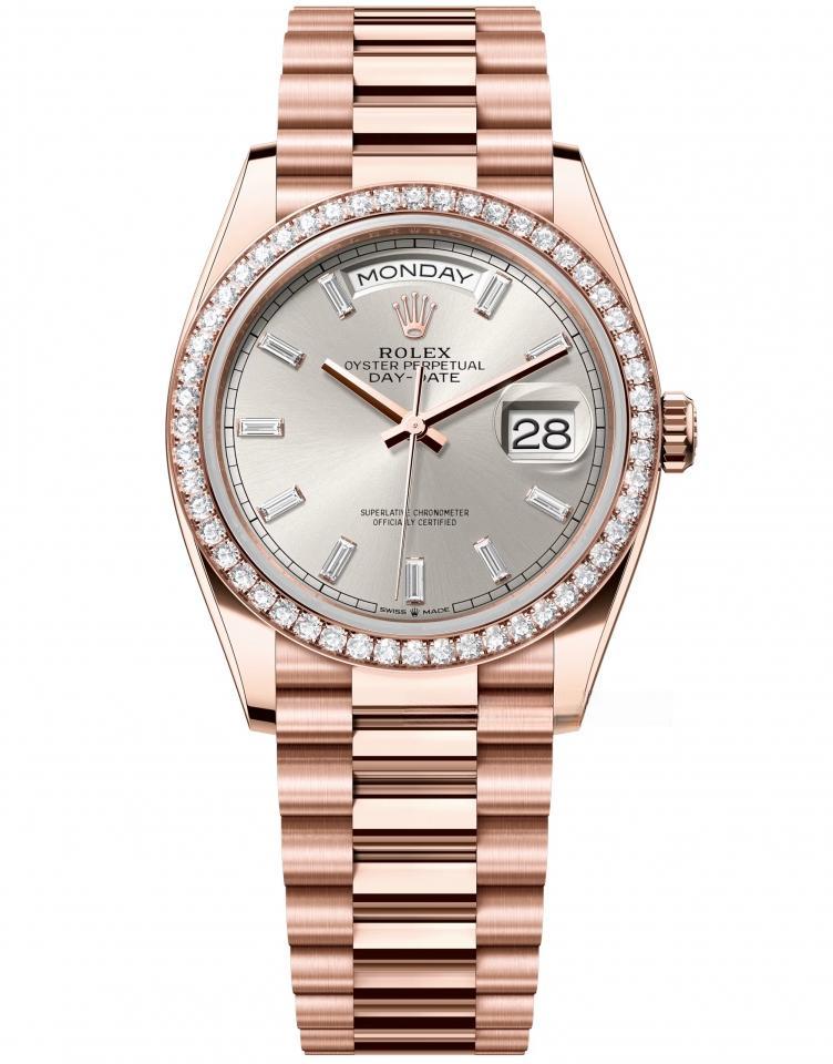ROLEX 128345RBR-0081 DAY-DATE
