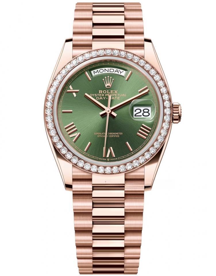 ROLEX 128345RBR-0085 DAY-DATE
