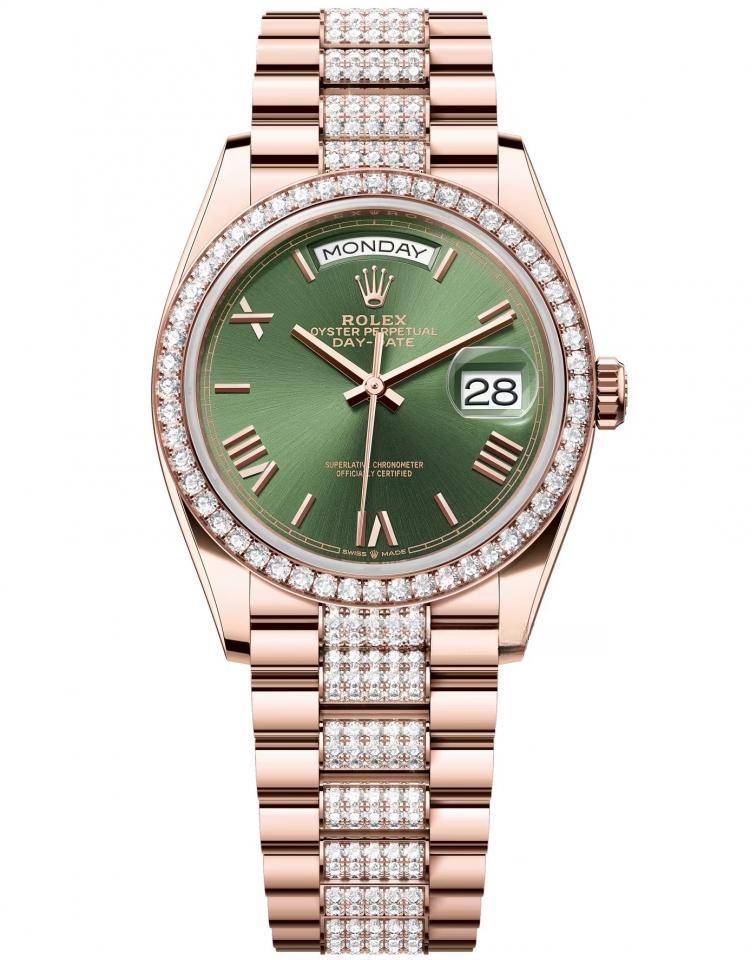 ROLEX 128345RBR-0086 DAY-DATE