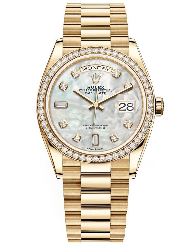 ROLEX 128348RBR-0017 DAY-DATE