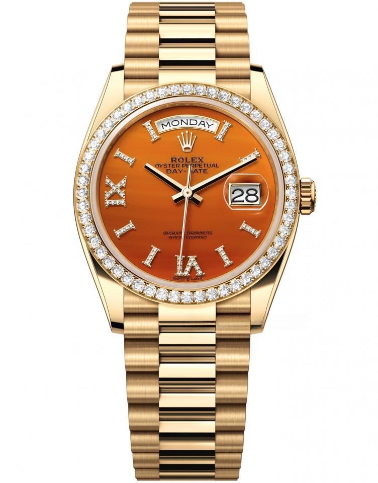 ROLEX 128348RBR-0049 DAY-DATE