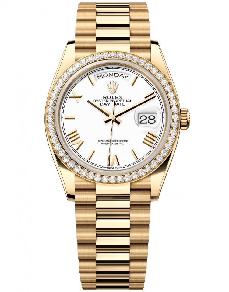 ROLEX 128348RBR-0064 DAY-DATE