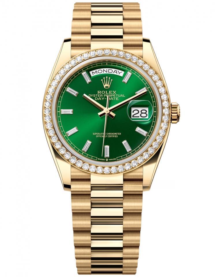 ROLEX 128348RBR-0078 DAY-DATE